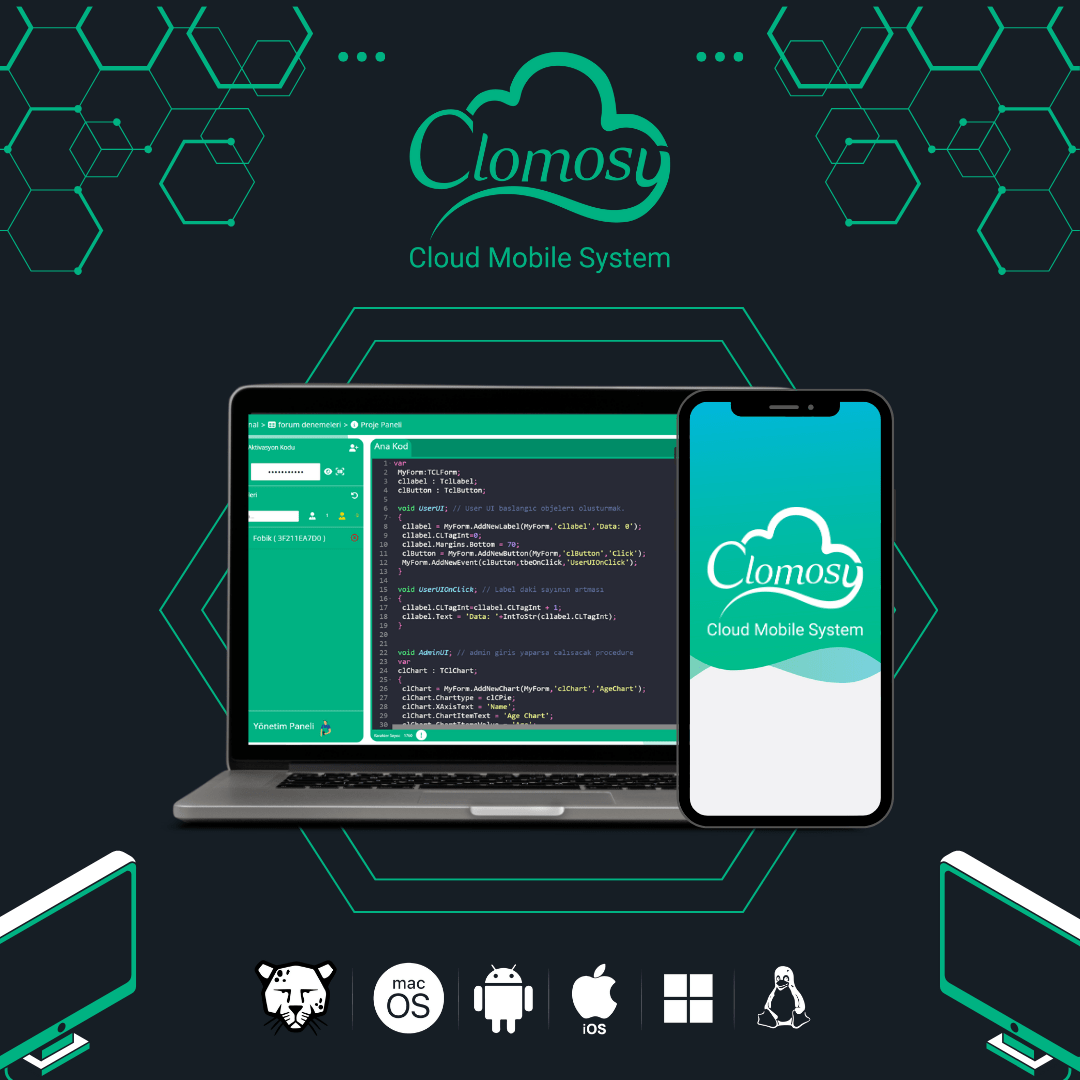 Çapraz Platform Nedir? Clomosy ile Uygulamalar Geliştirin